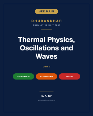 Thermal Physics, Oscillations and Waves — Dhurandhar JEE Main Physics unit 3