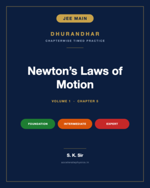 Newton’s Laws of Motion — Dhurandhar JEE Main Physics, Volume 1