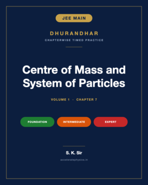 Centre of Mass and System of Particles — Dhurandhar JEE Main Physics, Volume 1