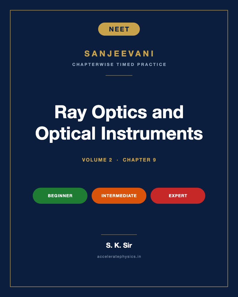 Ray Optics and Optical Instruments — Sanjeevani NEET Physics, Volume 2