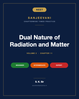Dual Nature of Radiation and Matter — Sanjeevani NEET Physics, Volume 2